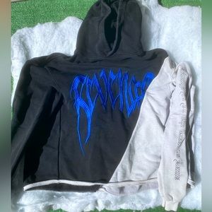 Revenge crop hoodie